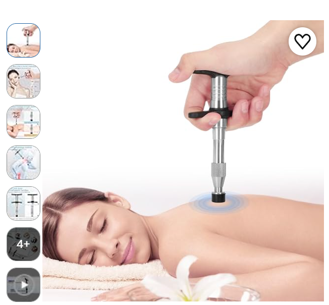 Dreamtrue herramienta de ajuste quiropractico ajustable dispositivo de masaje mecanico manual para dolor articular 0 a 280N