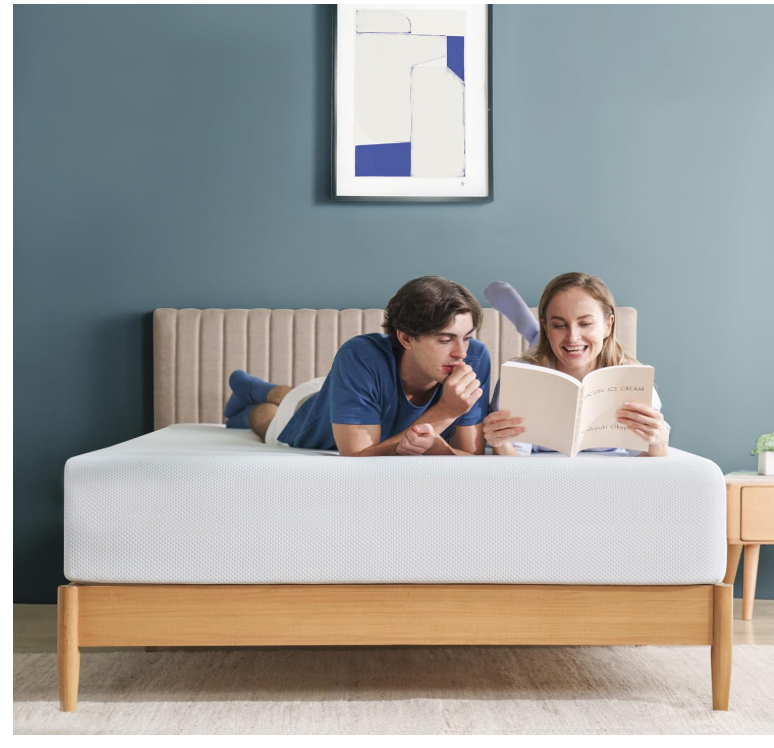 Comfortable and affordable viscoelastic mattress that improves rest, relieves pressure, and adapts to the body for better sleep every night.