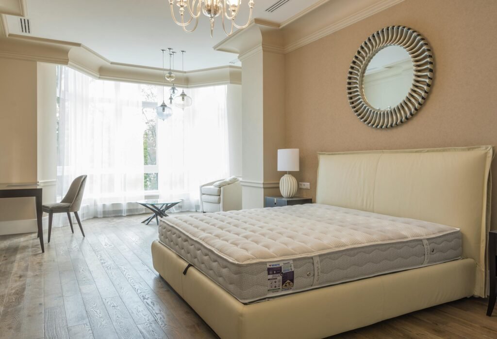 Person enjoying deep sleep on a comfortable mattress, representing improving your rest through proper support, relaxation, and enhanced sleep quality.
