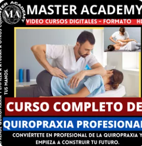 Portada del Curso Completo de Quiropraxia Profesional de Master Academy