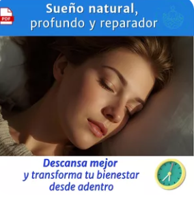 Portada del ebook Sueno natural profundo y reparador para mejorar el descanso